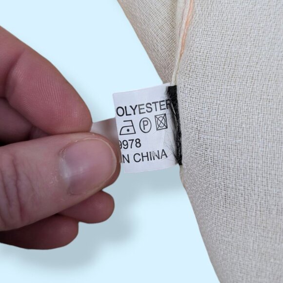 Pink & Yellow XL Rectangular Scarf - Picture 7 of 8